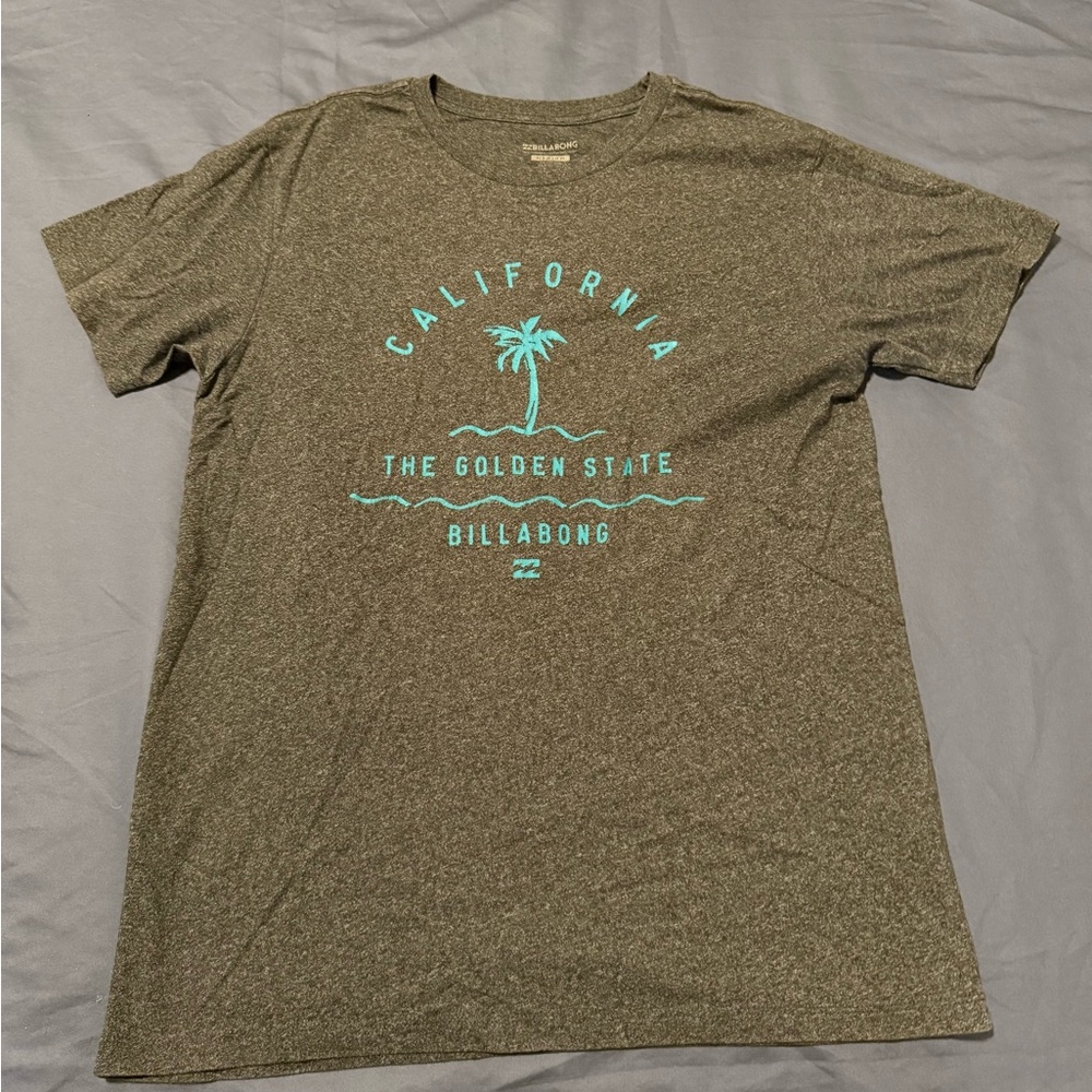 Billabong Golden State Tee in Olive